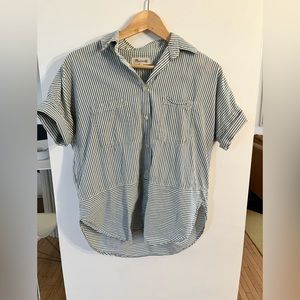 Madewell Striped Button Up